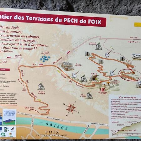Hebergements Entiers Two Homes T1 Bas Or T1 Haut -Aux Terrasses Du Pech 富瓦 外观 照片